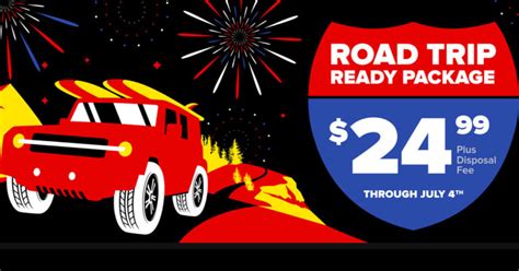 Midas Road Trip Ready $24.99 Oil Change & Tire Rotation Special.